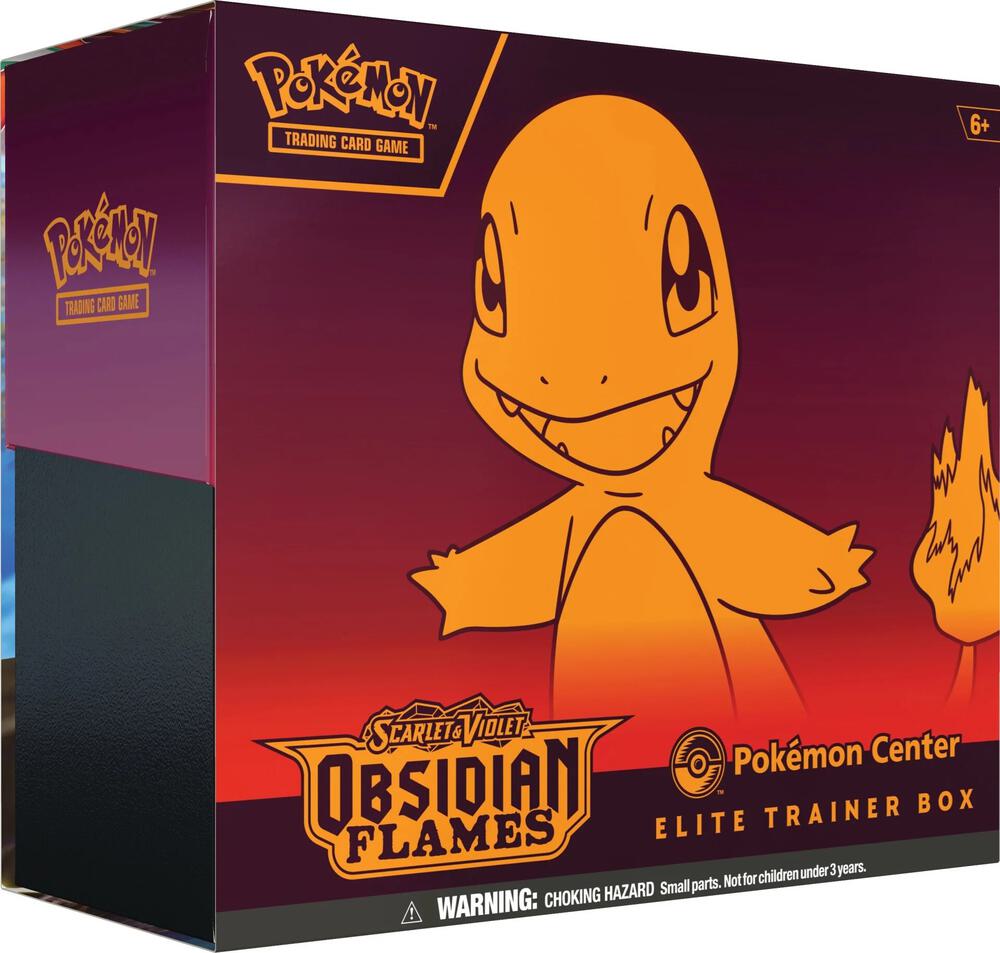 Pokémon Center Obsidian Flames ETB Case