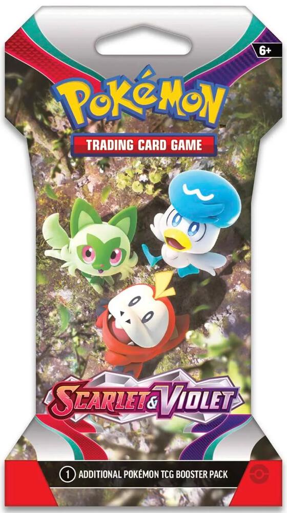 Scarlet And Violet Base Set Sleeved Booster Pack