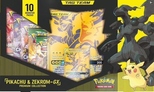 Tag Team Pikachu And Zekrom Box